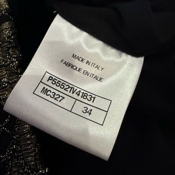 Chanel 17C 2017 Cruise Paris-Cuba Metallic Sweater (34) - Picture 10 of 10